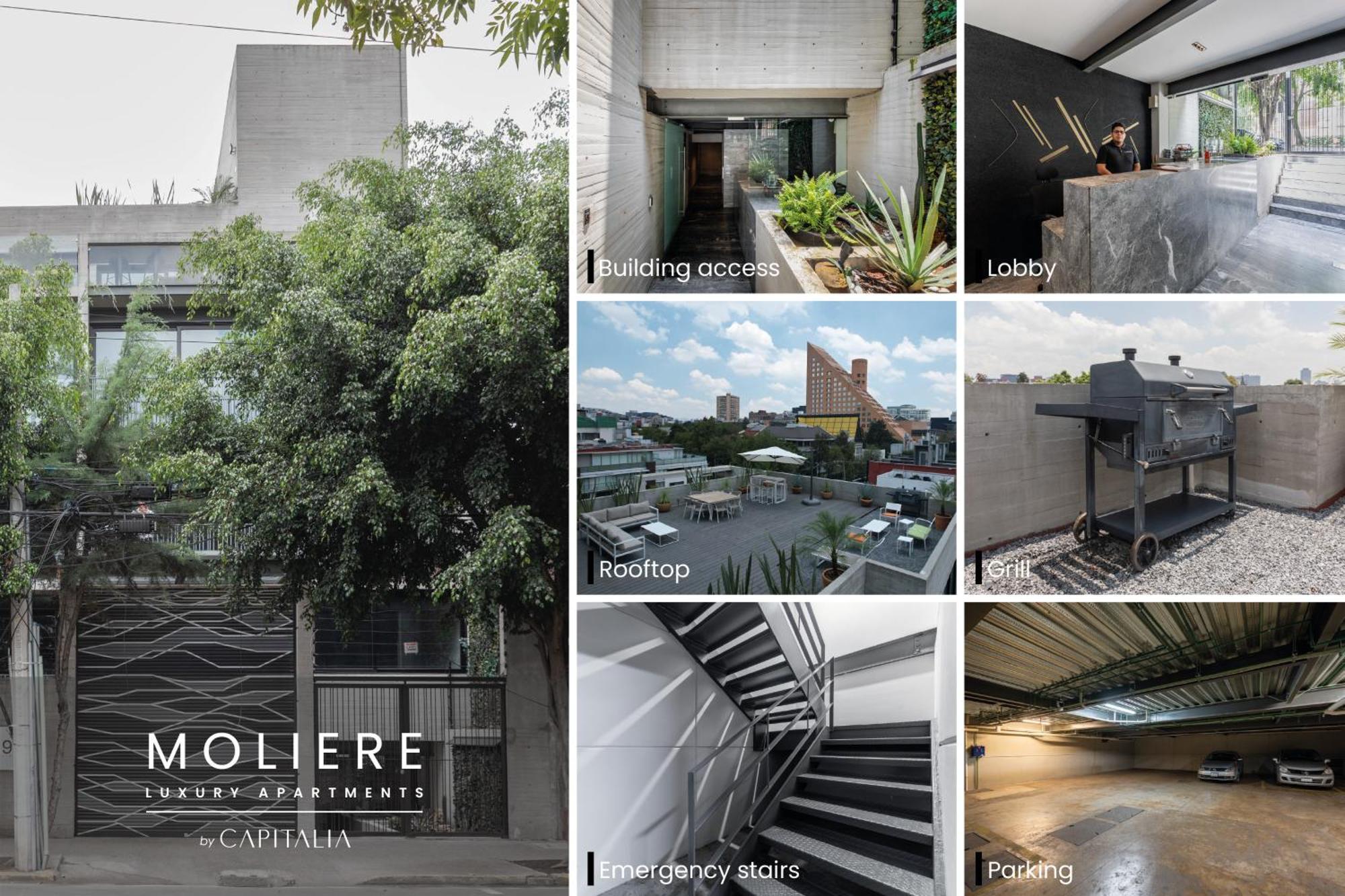 Capitalia - Luxury Apartments - Polanco Moliere Мехико Экстерьер фото