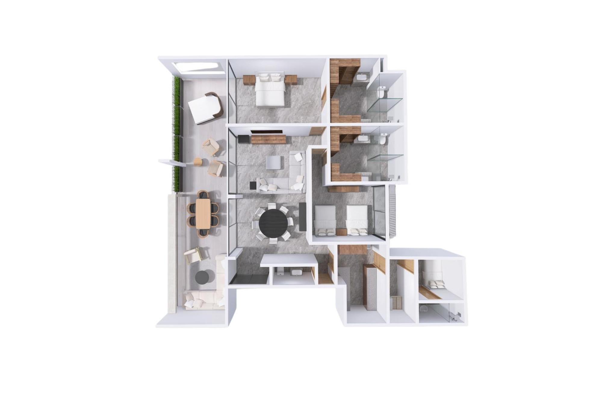 Capitalia - Luxury Apartments - Polanco Moliere Мехико Номер фото